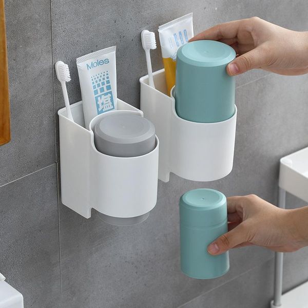 toothbrush holders home toothpaste holder storage rack mouthwash cup strong adsorption hanging with bathroom
toothbrush holders home toothpaste holder storage rack mouthwash cup strong adsorption hanging with bathroom