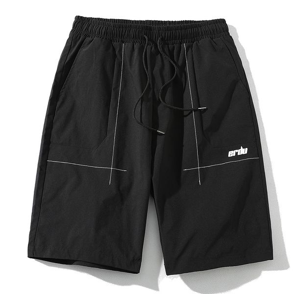 men's shorts streetwear summer men cargo harajuku straight cotton short pants rces, White;black
men's shorts streetwear summer men cargo harajuku straight cotton short pants rces, White;black