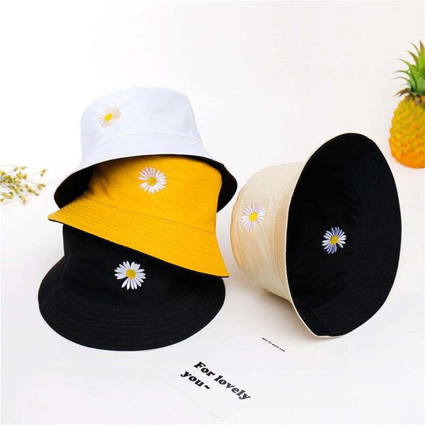 gd double - sided hat men and women korean double - sided small daisy fisherman's hat sunscreen sunshade embroidery basin hat day match, Blue;gray
gd double - sided hat men and women korean double - sided small daisy fisherman's hat sunscreen sunshade embroidery basin hat day match, Blue;gray