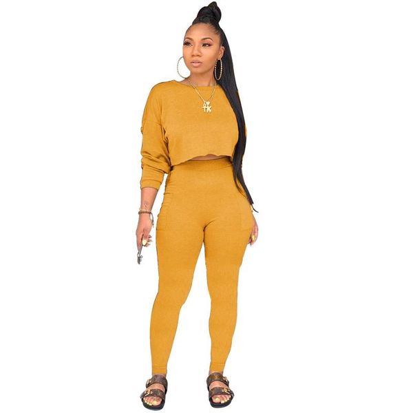 two piece dress autumn 2 set women tracksuit sweatshirt crop and pants leisure suit bodycon casual matching sets, White
two piece dress autumn 2 set women tracksuit sweatshirt crop and pants leisure suit bodycon casual matching sets, White