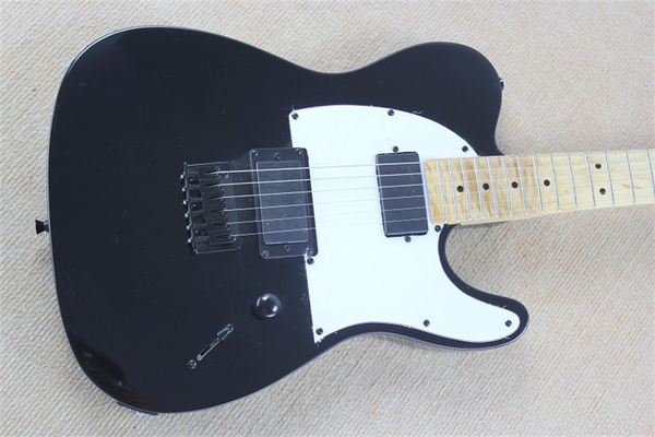 black and dumb point, white maple fingerboard electric guitar, live guitar signature
black and dumb point, white maple fingerboard electric guitar, live guitar signature