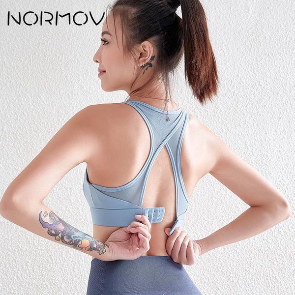 gym clothing normov yoga sports bra fitness women running crop workout padded high impact activewear solid 2021, White;black
gym clothing normov yoga sports bra fitness women running crop workout padded high impact activewear solid 2021, White;black