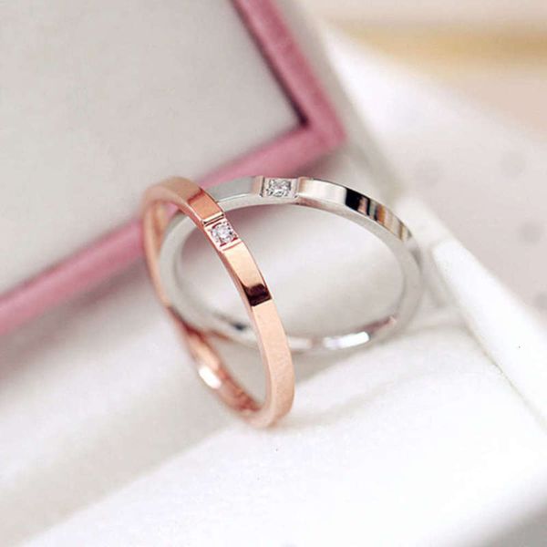 new fashion single inlaid diamond couple korean men's versatile titanium steel thin ring female, Black
new fashion single inlaid diamond couple korean men's versatile titanium steel thin ring female, Black