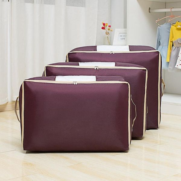 portable luggage organizer reusable clothes storage bag large capacity closet for quilt blanket travel bags clothing & wardrobe
portable luggage organizer reusable clothes storage bag large capacity closet for quilt blanket travel bags clothing & wardrobe