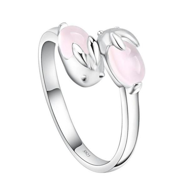 cluster rings 925 sterling silver lovely double animal with pink opal crystal stone jewelry for girls gifts s-r135, Golden;silver
cluster rings 925 sterling silver lovely double animal with pink opal crystal stone jewelry for girls gifts s-r135, Golden;silver