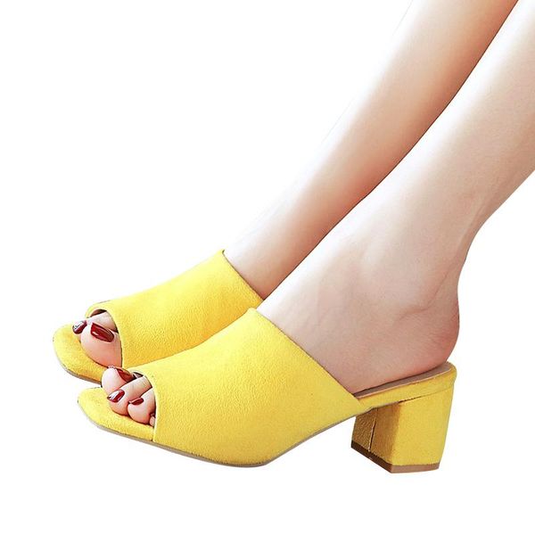 summer casual soft leather high-heel slippers flocking solid shoes ladies open-toed women, Black
summer casual soft leather high-heel slippers flocking solid shoes ladies open-toed women, Black