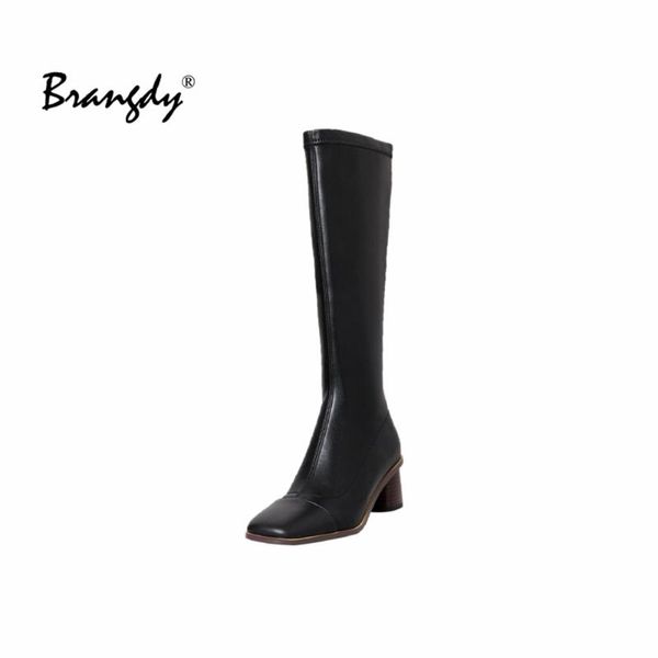 boots brangdy women long fashon genuine patent leather knee high square toe chunky heels riddig boot, Black
boots brangdy women long fashon genuine patent leather knee high square toe chunky heels riddig boot, Black