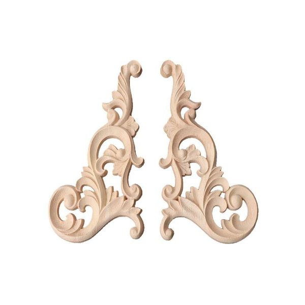 frames 1 pair wood carved corner onlay applique frame decor furniture unpainted home
frames 1 pair wood carved corner onlay applique frame decor furniture unpainted home