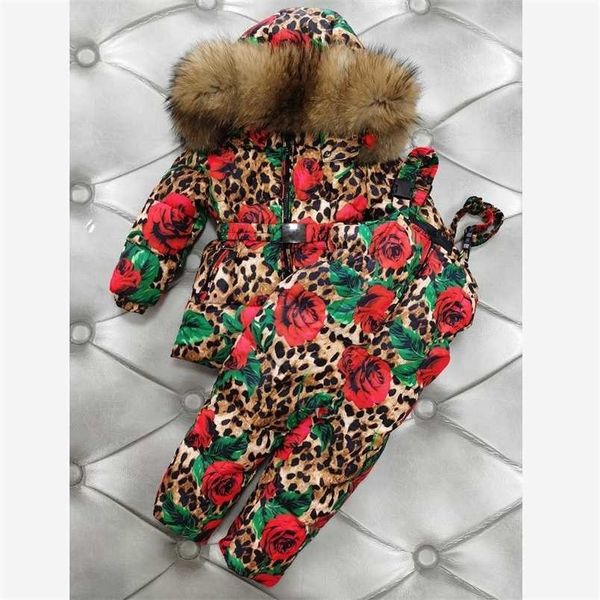 real fur collar hooded down jacket+pants kids clothes warm snow wear print outerwear parka winter overalls for children y1614 211203, Blue;gray
real fur collar hooded down jacket+pants kids clothes warm snow wear print outerwear parka winter overalls for children y1614 211203, Blue;gray