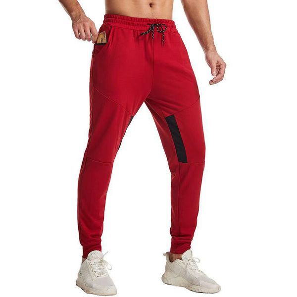 european and american men's fitness sports leisure trousers stitching tight jogging solid color casual pants wholesale running, Black;blue
european and american men's fitness sports leisure trousers stitching tight jogging solid color casual pants wholesale running, Black;blue