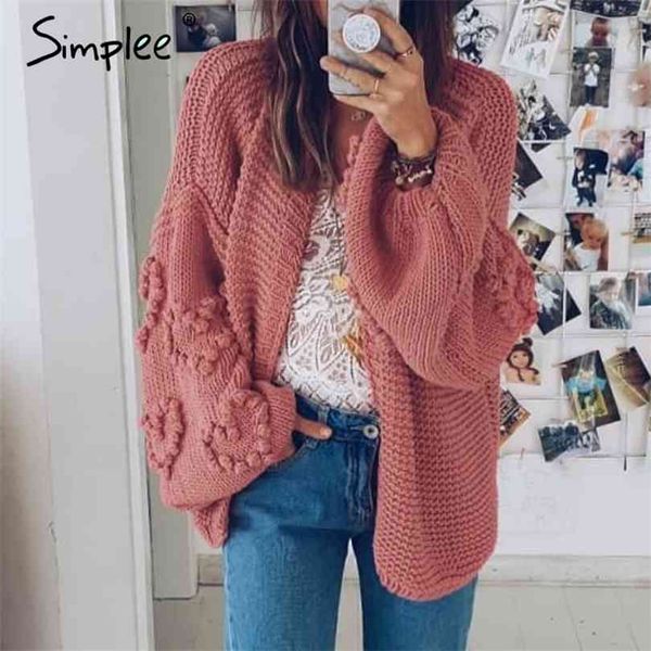 loose women knitted cardigans oversized lantern sleeve heart crochet jumper autumn winter female knitting cardigan coats 210922, White;black
loose women knitted cardigans oversized lantern sleeve heart crochet jumper autumn winter female knitting cardigan coats 210922, White;black