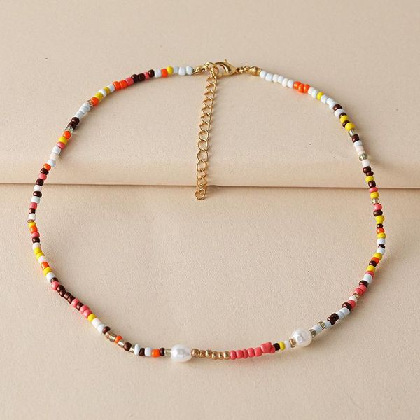 chokers macaron color beads chain necklace bohemian colorful beaded choker collars chocker necklaces for women ladies jewelry gifts, Golden;silver
chokers macaron color beads chain necklace bohemian colorful beaded choker collars chocker necklaces for women ladies jewelry gifts, Golden;silver