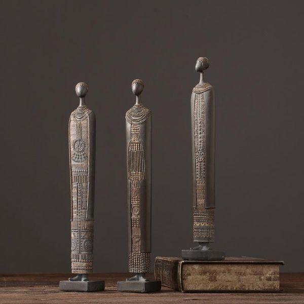 decorative objects & figurines abstract art african character ornaments retro creative living room wine cabinet porch model desksoft dec
decorative objects & figurines abstract art african character ornaments retro creative living room wine cabinet porch model desksoft dec