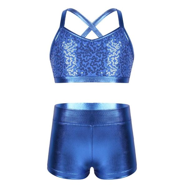 clothing sets kids girls children ballet dancewear set workout gymnastics outfits shiny sequins tank crop with shorts tankini outfit, White
clothing sets kids girls children ballet dancewear set workout gymnastics outfits shiny sequins tank crop with shorts tankini outfit, White