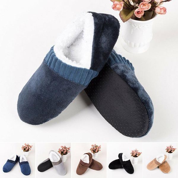 slippers men soft house floor socks anti-slip indoor winter warm slipper lxx9, Black
slippers men soft house floor socks anti-slip indoor winter warm slipper lxx9, Black