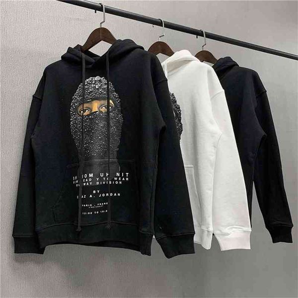 men's hoodies & sweatshirts ih nom uh nit mask hoodie of men's women 1:1 high-quality fingerprint with loose pullover clothes hara, Black
men's hoodies & sweatshirts ih nom uh nit mask hoodie of men's women 1:1 high-quality fingerprint with loose pullover clothes hara, Black