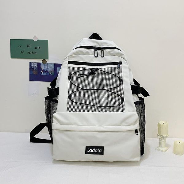 backpack women fashion shoulder bag solid color mesh travel casual school for teenage girl rucksack
backpack women fashion shoulder bag solid color mesh travel casual school for teenage girl rucksack