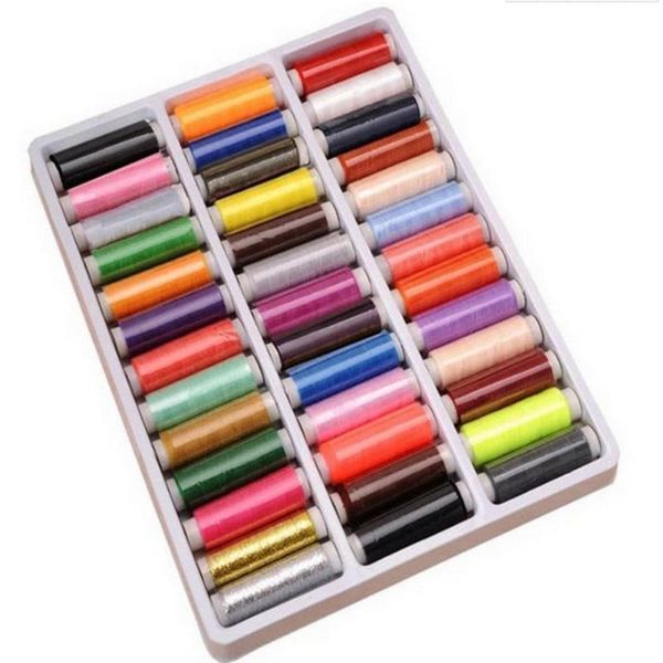 hobbylane 39pcs 200 yard mixed colors polyester spool sewing thread for hand machine set chair covers
hobbylane 39pcs 200 yard mixed colors polyester spool sewing thread for hand machine set chair covers