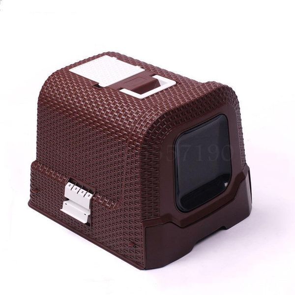 other cat supplies pet wholesale rattan style fully enclosed toilet litter box oversized bedpan
other cat supplies pet wholesale rattan style fully enclosed toilet litter box oversized bedpan