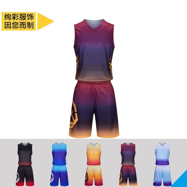 5801 leisure sports breathable moisture wicking quick drying basketball fitness suit team uniform, Gray
5801 leisure sports breathable moisture wicking quick drying basketball fitness suit team uniform, Gray