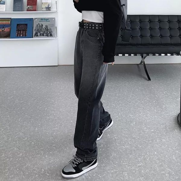 band blue jeans for women washed retro high waist straight long loose wide leg trousers streetwear pants women's
band blue jeans for women washed retro high waist straight long loose wide leg trousers streetwear pants women's
