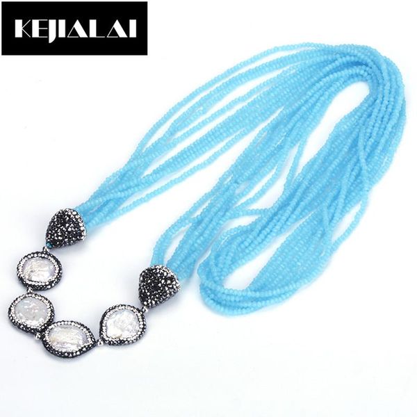 pendant necklaces kejialai fashion jewelry women acrylic handmade beaded white green color long tassel chain, Silver
pendant necklaces kejialai fashion jewelry women acrylic handmade beaded white green color long tassel chain, Silver