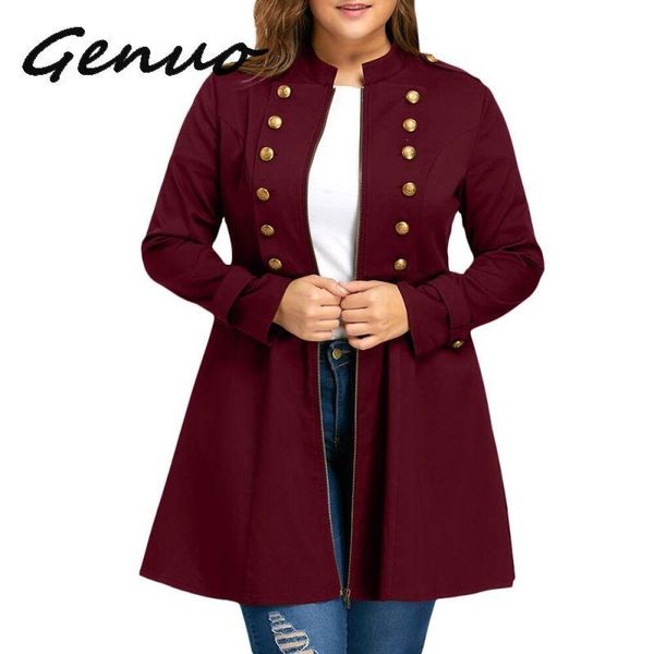 women's trench coats genuo coat for women plus size vintage longline double breasted flare windbreaker solid casual harajuku, Tan;black
women's trench coats genuo coat for women plus size vintage longline double breasted flare windbreaker solid casual harajuku, Tan;black
