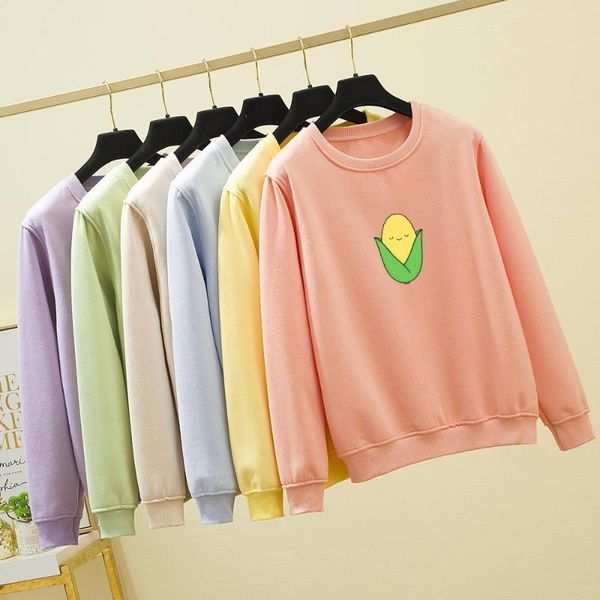 kawaii corn print cotton sweatshirt harajuku cute hoodies oversized hoodie cartoon graphic women pullover sweatshirts women's &, Black
kawaii corn print cotton sweatshirt harajuku cute hoodies oversized hoodie cartoon graphic women pullover sweatshirts women's &, Black