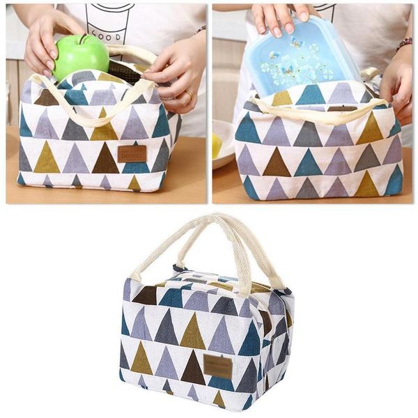 dinnerware sets 1pcs lunch box portable insulated canvas bag thermal picnic travel convenient bags for women and man supplies
dinnerware sets 1pcs lunch box portable insulated canvas bag thermal picnic travel convenient bags for women and man supplies