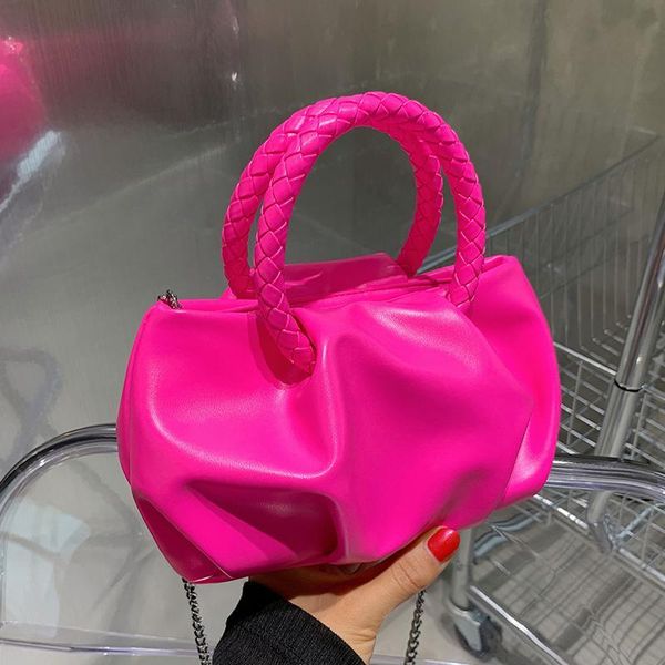 evening bags casual solid pleated small cloud shoulder for women woven handle women's handbags chain bag
evening bags casual solid pleated small cloud shoulder for women woven handle women's handbags chain bag