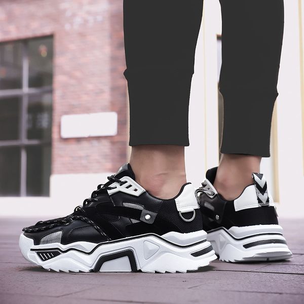 casual quality mens summer women running shoes fashion trend outdoor thick bottom sports shoe size code d, Black
casual quality mens summer women running shoes fashion trend outdoor thick bottom sports shoe size code d, Black