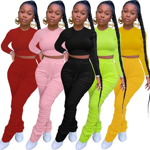 fluorescence green women sport tracksuit long sleeve skinny crop stacked legging matching sets active wear casual outfits, White
fluorescence green women sport tracksuit long sleeve skinny crop stacked legging matching sets active wear casual outfits, White