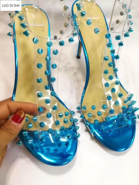 fashion women spike stud sandals summer pvc party shoes ankle strap wedding rivets gladiator, Black
fashion women spike stud sandals summer pvc party shoes ankle strap wedding rivets gladiator, Black