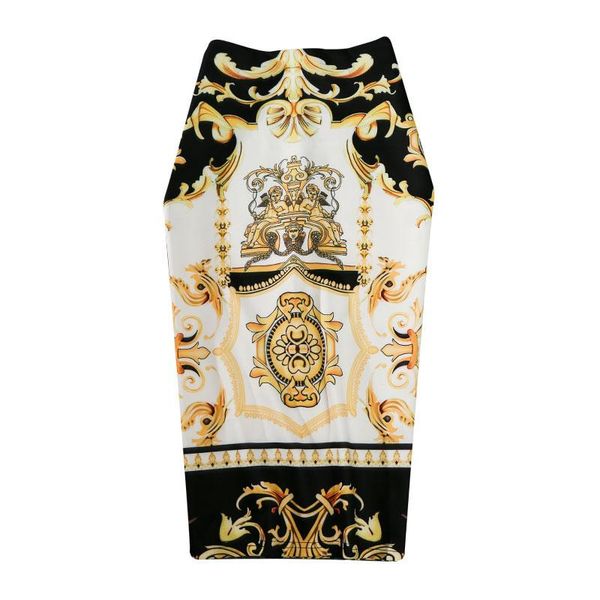 skirts -coming european women summer print pencil skirt high stretch abstract pattern midi slip hip female gd030, Black
skirts -coming european women summer print pencil skirt high stretch abstract pattern midi slip hip female gd030, Black