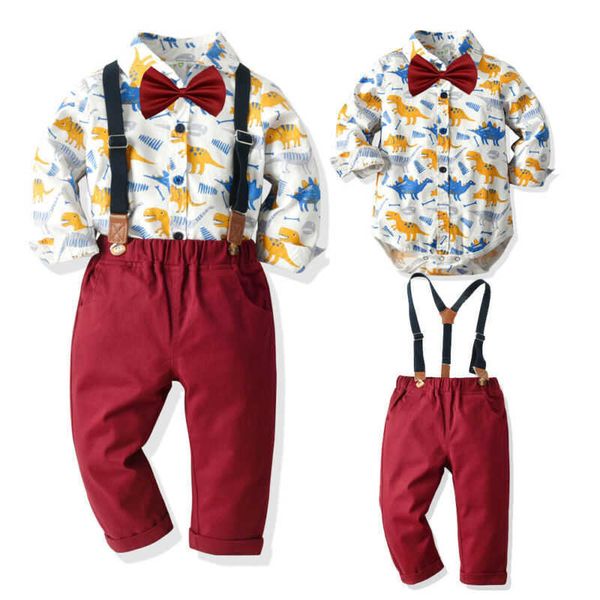 goocheer baby boys clothes set party formal autumn spring dinosaur cartoon bow shirt pants overalls suit romper clothing g1023, White
goocheer baby boys clothes set party formal autumn spring dinosaur cartoon bow shirt pants overalls suit romper clothing g1023, White