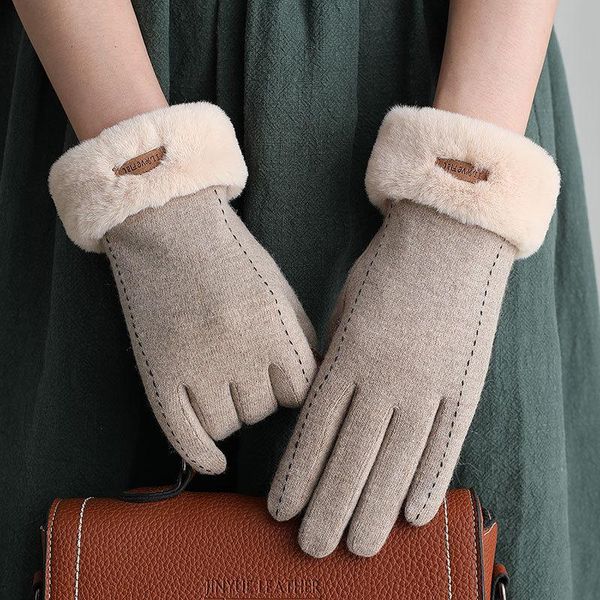 five fingers gloves women keep warm touch screen glove thin add cashmere cycling elegant female bow-knot elasticity soft embroidery mittens, Blue;gray
five fingers gloves women keep warm touch screen glove thin add cashmere cycling elegant female bow-knot elasticity soft embroidery mittens, Blue;gray