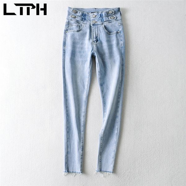 ins style streetwear casual jeans woman high waist multi-button design stretch skinny denim pencil pants spring 210427, Blue
ins style streetwear casual jeans woman high waist multi-button design stretch skinny denim pencil pants spring 210427, Blue