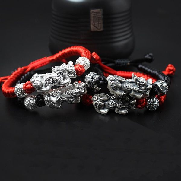 charm bracelets 2021 lucky obsidian stone beads adjustable rope bracelet men women wristband wealth good luck couple gift, Golden;silver
charm bracelets 2021 lucky obsidian stone beads adjustable rope bracelet men women wristband wealth good luck couple gift, Golden;silver