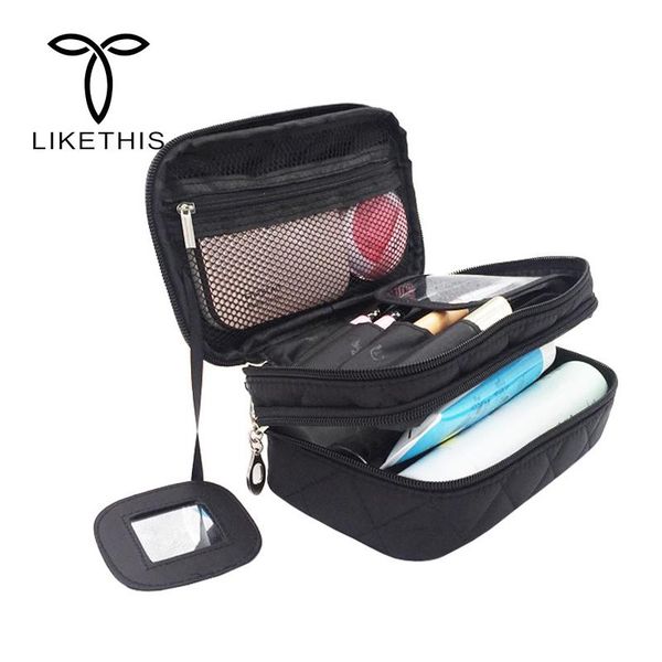 travel makeup bags small cosmetic case organizer with mirror double layer package waterproof toiletry bag for women & cases
travel makeup bags small cosmetic case organizer with mirror double layer package waterproof toiletry bag for women & cases