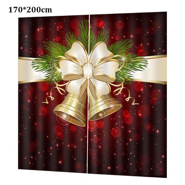 christmas decoration digital printing bell curtains thickened waterproof living room bedroom curtain & drapes
christmas decoration digital printing bell curtains thickened waterproof living room bedroom curtain & drapes