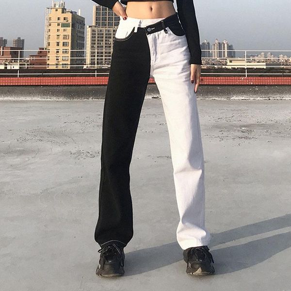 patchwork casual mom denim jeans women harajuku skinny high waist pants capris ladies streetwear pocket long straight trousers women's, Blue
patchwork casual mom denim jeans women harajuku skinny high waist pants capris ladies streetwear pocket long straight trousers women's, Blue