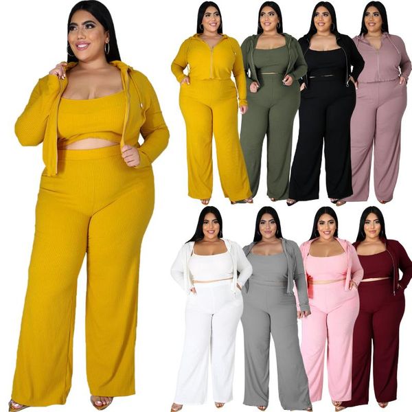 women's two piece pants 3 sets women autumn zipper turn down collar jackets+vest+elastic matching female casual streetwear, White
women's two piece pants 3 sets women autumn zipper turn down collar jackets+vest+elastic matching female casual streetwear, White