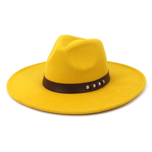autumn winter fashion 9.5 cm wide brim fedora hat with belt vintage panama jazz hat formal wedding felt hats, Blue;gray
autumn winter fashion 9.5 cm wide brim fedora hat with belt vintage panama jazz hat formal wedding felt hats, Blue;gray