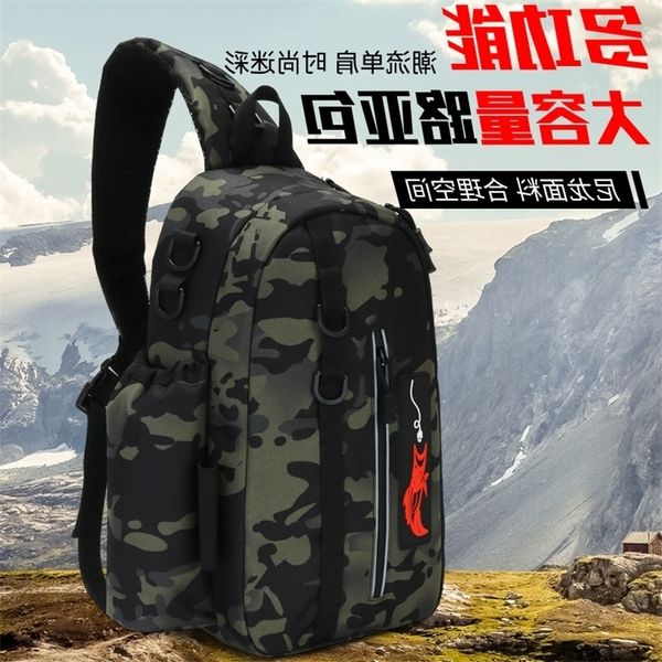 luyabao outdoor multifunctional waist bag single shoulder backpack messenger pole fishing gear
luyabao outdoor multifunctional waist bag single shoulder backpack messenger pole fishing gear
