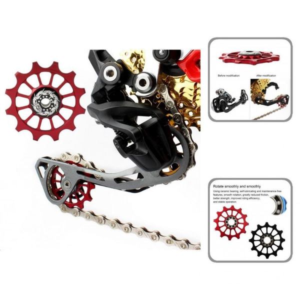 bike derailleurs accessory practical sealed bearing wheel rear derailleur pulley parts wear resistant for
bike derailleurs accessory practical sealed bearing wheel rear derailleur pulley parts wear resistant for