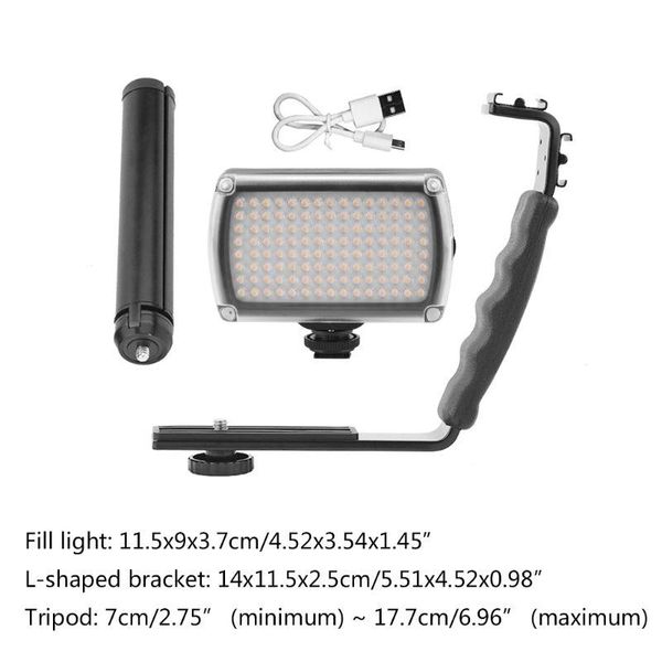leds lamp video fill lgiht l-shaped bracket tripod for dji os-mo mobile 2/3 flash heads
leds lamp video fill lgiht l-shaped bracket tripod for dji os-mo mobile 2/3 flash heads