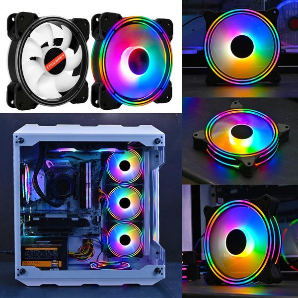 quiet large 4 pin ide power 12cm pc case cooling fan colorful led cooler heatsink radiator for gaming computer chassis fans & coolings
quiet large 4 pin ide power 12cm pc case cooling fan colorful led cooler heatsink radiator for gaming computer chassis fans & coolings