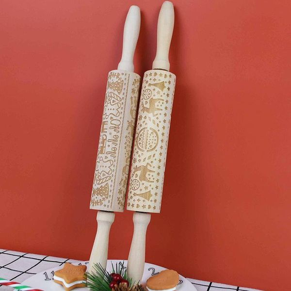 rolling pins & pastry boards christmas wood embossing pin engraved snowflake elk cake baking cookie noodle dough kitchen accessories
rolling pins & pastry boards christmas wood embossing pin engraved snowflake elk cake baking cookie noodle dough kitchen accessories
