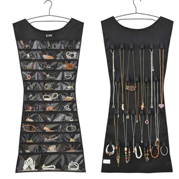 83*45cm 1pc 30 pocket 24 hanging loop storage bag jewelry holder necklace bracelet earring ring organizer jewelry display
83*45cm 1pc 30 pocket 24 hanging loop storage bag jewelry holder necklace bracelet earring ring organizer jewelry display