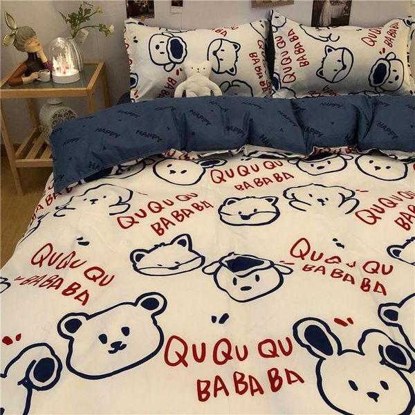 bedding sets kawaii set fashion cartoons kids flat sheets children bed linen duvet quilt cover pillowcase boys girl
bedding sets kawaii set fashion cartoons kids flat sheets children bed linen duvet quilt cover pillowcase boys girl